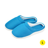 Summer Women Men Bamboo Cooling Gel Slippers Anti-faigue Sandals Shoes Size L