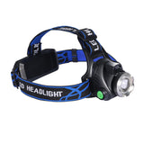 LED Outdoor Headlamp Camping Headlight Flashlight Head Torch Light Rechargeable