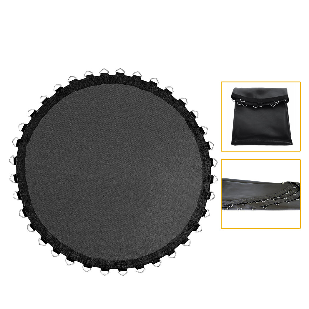 8 FT Kids Trampoline Pad Replacement Mat Reinforced Outdoor Round Spring Cover