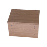 Levede Bedside Tables LED Side Table Storage Drawer Nightstand Wood Oak X2
