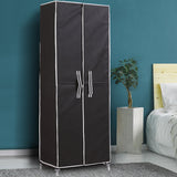 Levede 10Tiers Shoe Rack Portable Storage Cabinet Organiser Wardrobe Black Cover