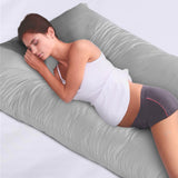 Maternity Pregnancy Pillow Cases Nursing Sleeping Body Support Feeding Boyfriend