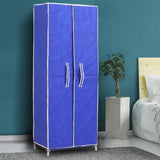 Levede 10 Tiers Shoe Rack Portable Storage Cabinet Organiser Wardrobe Blue Cover