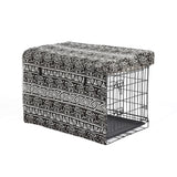 PaWz Pet Dog Cage Crate Metal Carrier Portable Kennel With Cover 36"