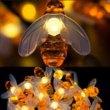 Solar Bee String Lights