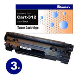 3 Pack Blumax Alternative for Canon CART-312 Black Toner Cartridges