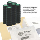 200 Rolls Blumax Direct Thermal (Zebra) 36mm x 89mm 260L White labels