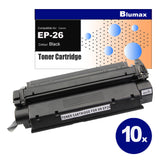 10 Pack Blumax Alternative for Canon EP-26 Black Toner Cartridges
