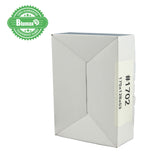 100x 175mm x 175mm x 45mm White Carton Cardboard Shipping Box (#1702)
