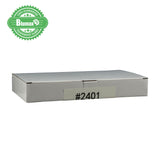 100x 240mm x 145mm x 35mm White Carton Cardboard Shipping Box (#2401)
