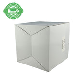 100x 250mm x 250mm x 250mm White Carton Cardboard Shipping Box (#2502)