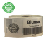 48x Blumax Alternative for Dymo #99010 28mm x 89mm 130L Transparent Labels