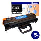 5x Blumax Alternative for Samsung ML-1610 Black Toner Cartridges