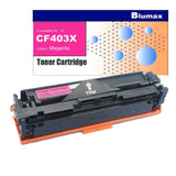 8 Pack Blumax Alternative Toner Cartridges for HP CF400X/401X/402X/403X(201X)