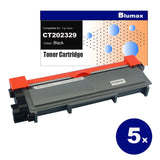 5x Blumax Alternative for Fuji Xerox CT202330 (P265) Black Toner Cartridges