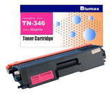 8 Pack Blumax Alternative Toner Cartridges for Brother TN-346  (BK+C+M+Y)