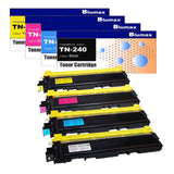 4 Pack Blumax Alternative Toner Cartridges for Brother TN-240  (BK+C+M+Y)