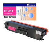 4 Pack Blumax Alternative Toner Cartridges for Brother TN-348  (BK+C+M+Y)