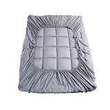 Dreamz Mattress Topper Bamboo Fibre Luxury Pillowtop Mat Protector Cover Queen