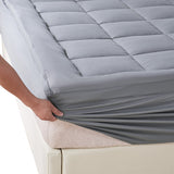 Dreamz Mattress Topper Bamboo Fibre Luxury Pillowtop Mat Protector Cover King