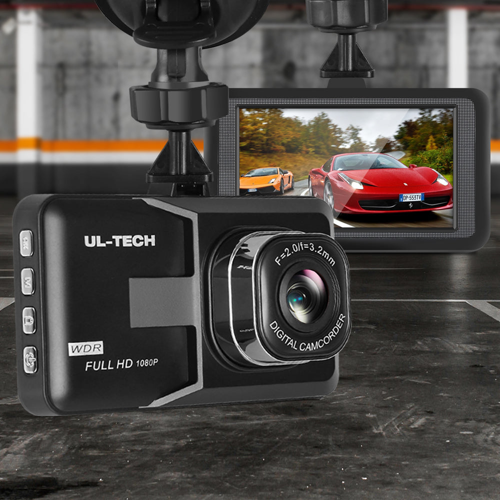UL-TECH Dash Camera 1080P HD Cam Car Recorder DVR Video Vehicle Carmera 32GB