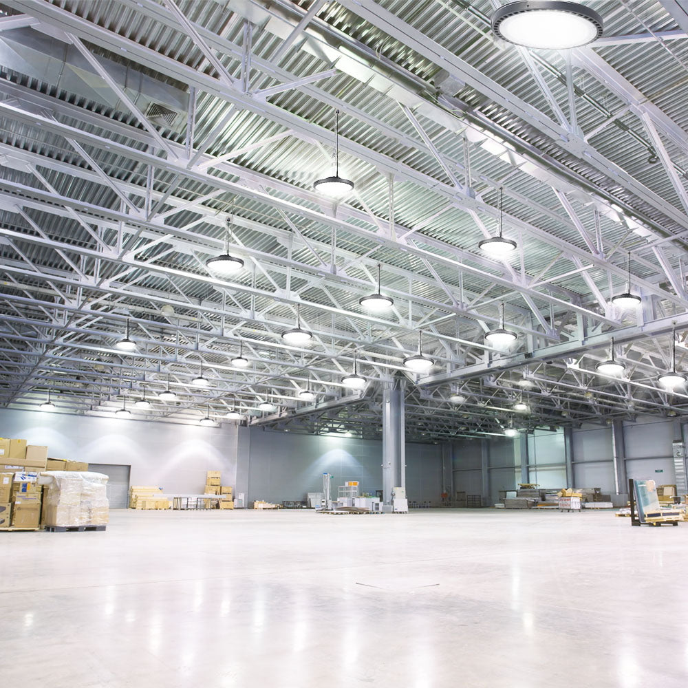 Leier LED High Bay Lights Light 150W Industrial Workshop Warehouse Gym BK