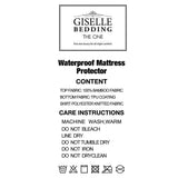Giselle Bedding Giselle Bedding Bamboo Mattress Protector Single