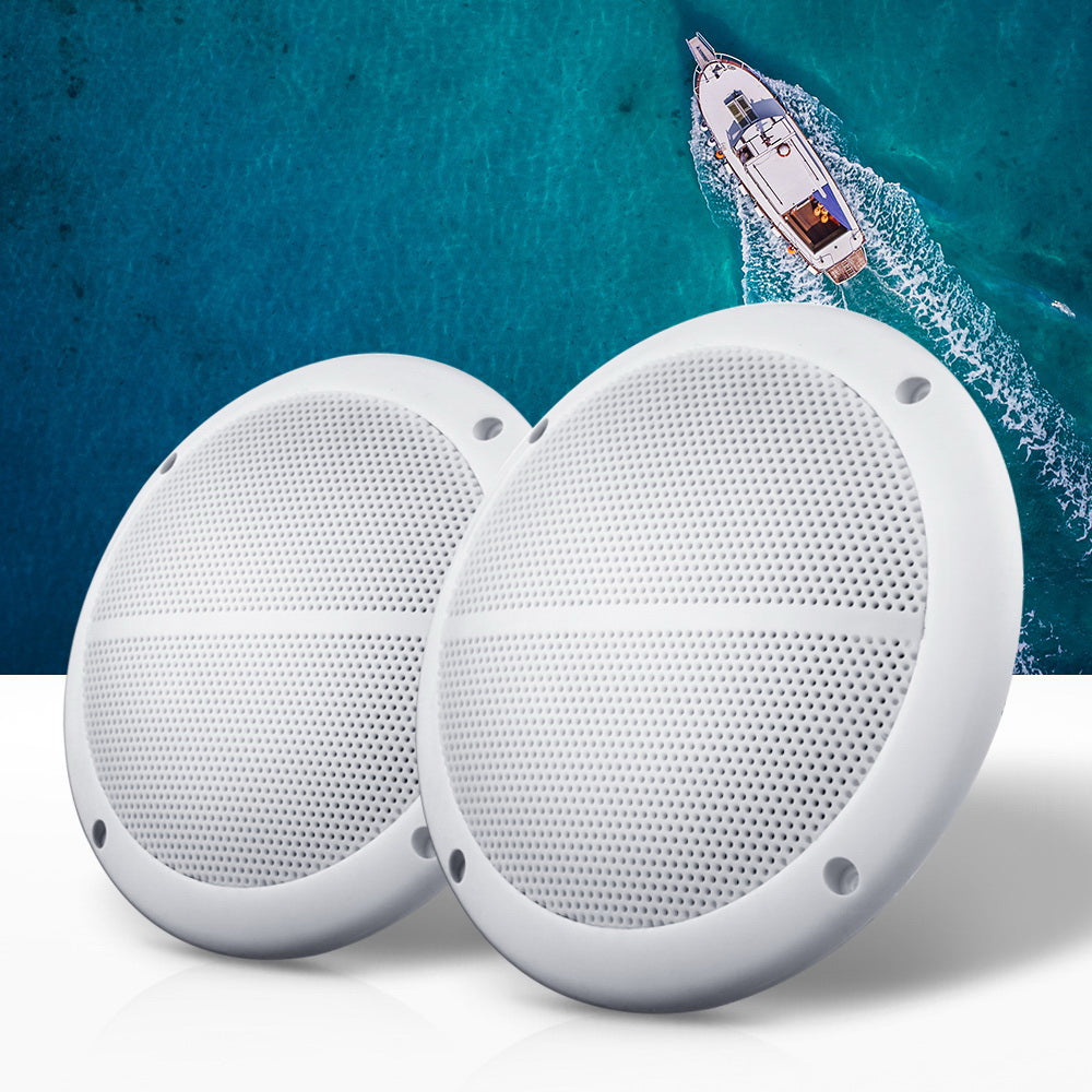 Giantz 2 x 6.5inch 2 Way Outdoor Marine Speakers