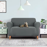 Artiss Sofa Cover Couch Covers 2 Seater Stretch Grey