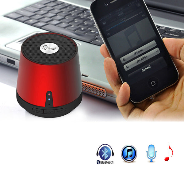 HYDANCE MAXI SOUND MP3 Player with Mini Bluetooth Speaker & Power Bank - BLACK