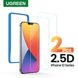 UGREEN 20338 2.5D Full Cover HD Screen Tempered Protective Film for iPhone 12/6.7"  Twin Pack