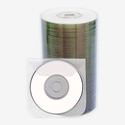 Intact Mini DVD-R 1.4GB Whitetop Printable 50pcs Spindle with Sleeves