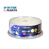Ridata Recordable (write-once) Blue-Ray BD-R4x T25 (25GB) Printable Tube of 25pcs