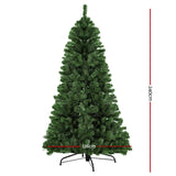 Jingle Jollys 2.4M 8FT Christmas Tree 1000 Tips Green