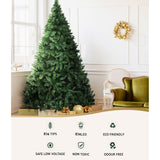 Jingle Jollys Christmas Tree 1.8M With 874 LED Lights Warm White Green