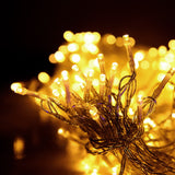 Jingle Jollys Christmas Lights 20M 800 LED Icicle Light Warm White Decorations