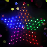 Jingle Jollys Christmas Lights 130 LED 130cm Fairy Light Snow Decorations