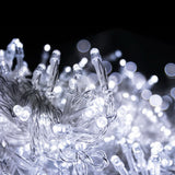 Jingle Jollys Christmas Lights 500 LED 100M String Light Cool White Decorations