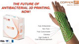 Copper 3D PLActive - Innovative Antibacterial 3D Printer PLA Filament Red Color
