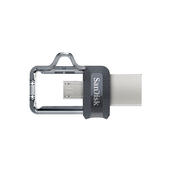 SANDISK OTG ULTRA DUAL USB DRIVE 3.0 FOR ANDRIOD PHONES 128GB 150MB/S  SDDD3-128G
