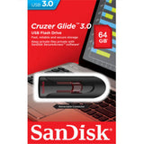 SANDISK SDCZ600-064G 64GB CZ600 CRUZER GLIDE USB 3.0 VERSION