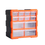 Tool Storage Cabinet Organiser Drawer Bins Toolbox Part Chest Divider 12 Drawers