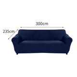 Sofa Cover Slipcover Protector Couch Covers 4-Seater Navy