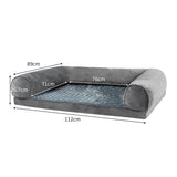 Pet Bed Sofa Dog Beds Bedding Soft Warm Mattress Cushion Pillow Mat Plush XL