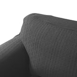 Sofa Cover Slipcover Protector Couch Covers 2-Seater Dark Grey