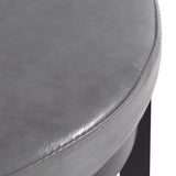 2x Levede 75cm Swivel Bar Stool Kitchen Stool Wood Barstools Dining Chair Grey