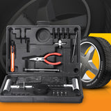 67PCS Tyre Repair Kit Punction Recovery Emergency Tool  4WD offroad Plugs Tubeless