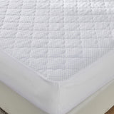 Dreamz Mattress Protector Topper Cool Fabric Pillowtop Waterproof Cover Queen