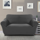 Sofa Cover Slipcover Protector Couch Covers 3-Seater Dark Grey