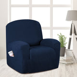 Sofa Cover Recliner Chair Covers Protector Slipcover Stretch Coach Lounge Navy